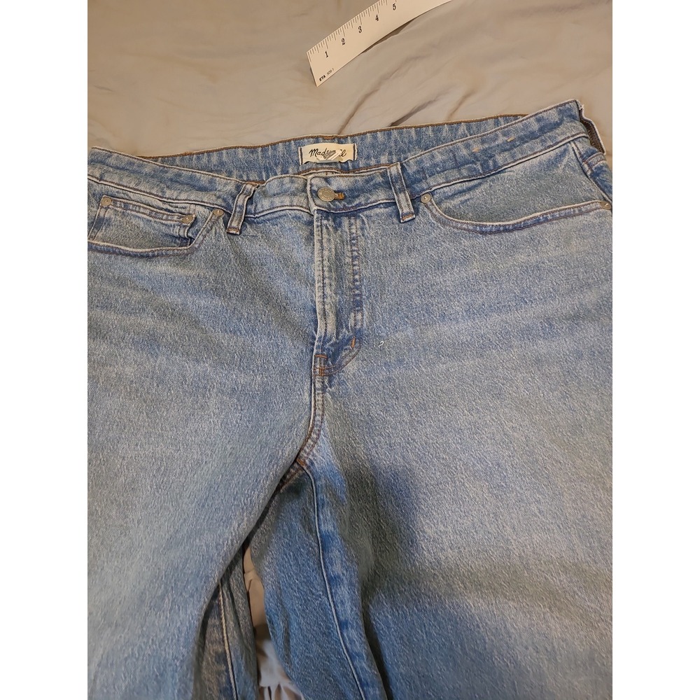 Madewell The Perfect Vintage Wide Leg Jean Women SZ 16W ankle coastal casual - Picture 3 of 12